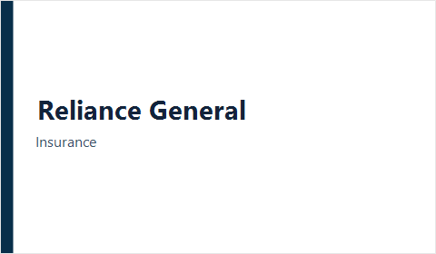 Reliance General logo