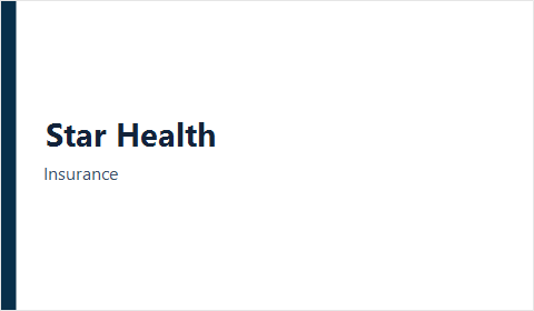 Star Health logo